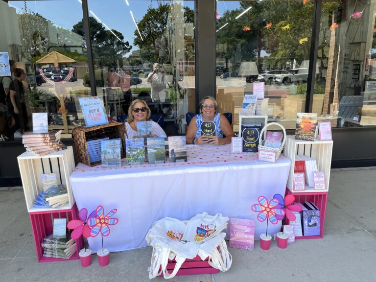 Author Sandy Malone book signing at The Lazy Daisy Gift Store in Virginia Beach